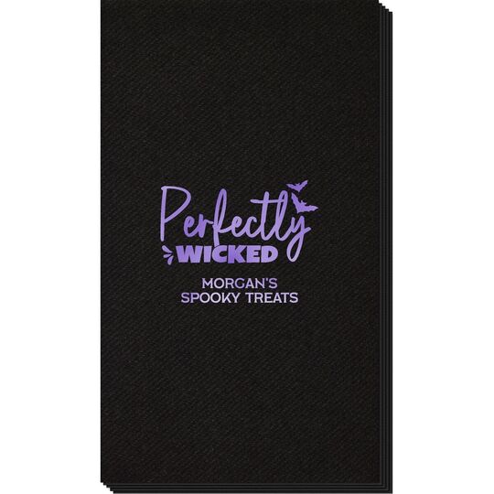 Perfectly Wicked Linen Like Guest Towels